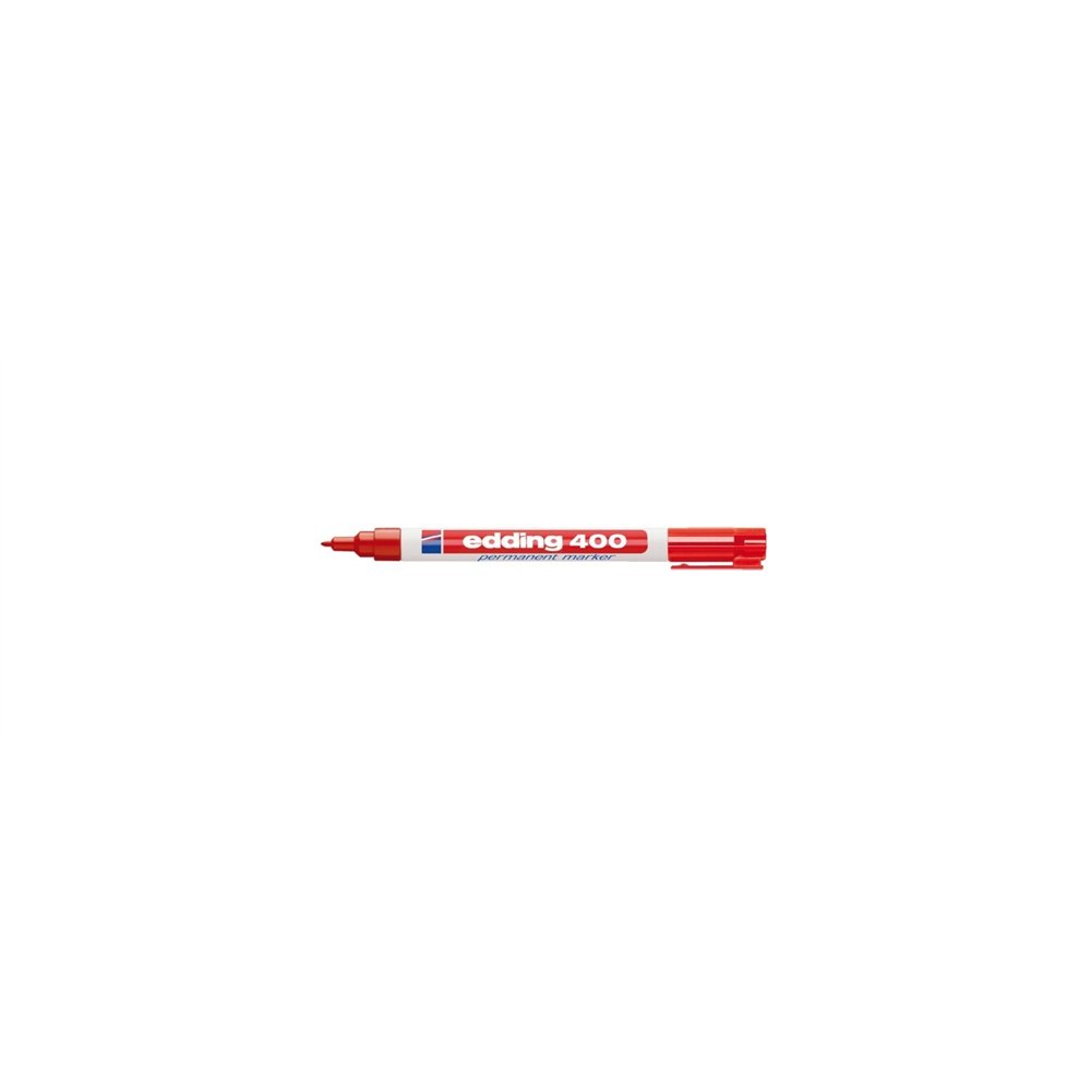 Edding 400 marcador permanente rojo 10 pieza(s)