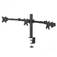 Hama soporte monitor plus hasta 13"- 27" 3 monitores