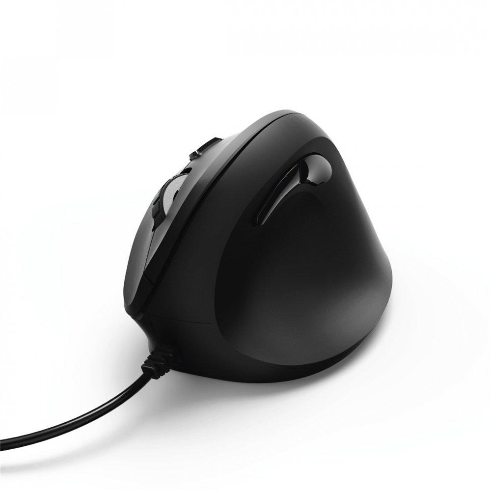 Ratã³n hama emc-500 con cable, ergonã³mico negro