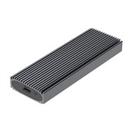 Aisens caja externa m.2 (ngff) asm2-023gr nvme a usb3.2 gen2, gris