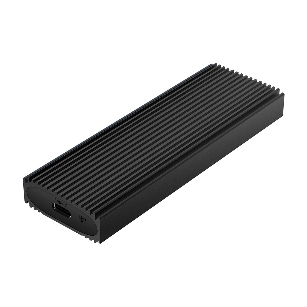 Aisens caja externa m.2 (ngff) asm2-022b nvme a usb3.2 gen2, negra