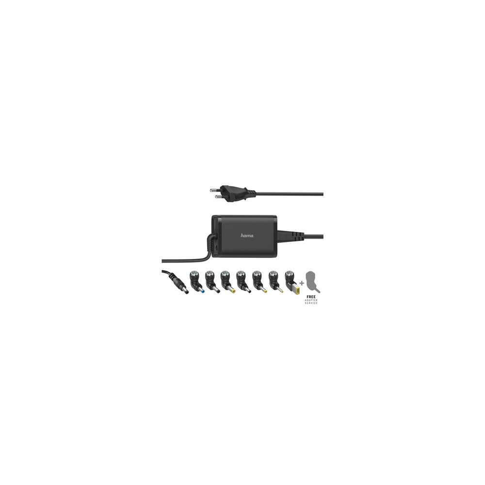 cargador universal portátil 8 adapt. de 15-19v/45w