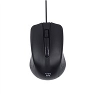 ewent ew3300 ratón ambidextro usb tipo a í?ptico 1000 dpi