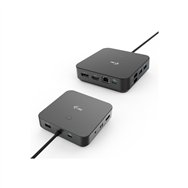 i-tec usb-c hdmi dual dp docking station with power delivery 100 w