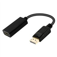 Ewent ec1456 adaptador de cable de ví­deo 0,15 m displayport hdmi tipo a (estándar) negro