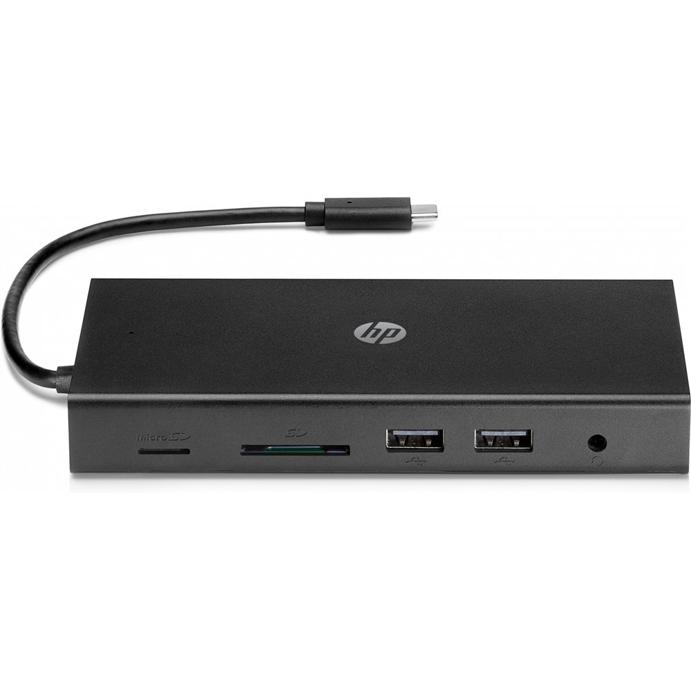 Hp concentrador multipuerto usb-c de viaje
