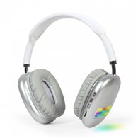 Gembird bhp-led-02-w auricular y casco auriculares inalámbrico diadema llamadas/música bluetooth blanco