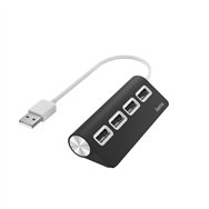 Usb hub, 4 puertos, 480 mbps