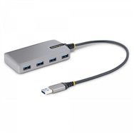Startechcom hub usb de 4 puertos - usb 30 de 5gbps - alimentado por el bus - concentrador de 4 puertos usb-a con alimentación op