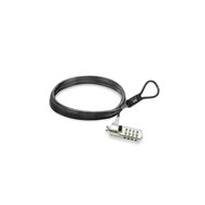 Ewent ew1243 cable antirrobo negro, zinc 1,5 m