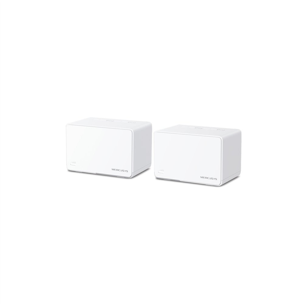 Mercusys halo h80x(2-pack) doble banda (2,4 ghz / 5 ghz) wi-fi 6 (802.11ax) blanco 3 interno