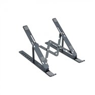 Tooq soporte elevador para portã¡tiles, tablets, mã³viles y libros, gris