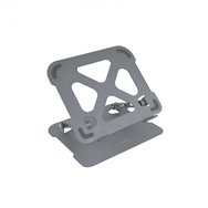 Tooq soporte elevador de aluminio ajustable ergonã³mico para portã¡tiles, gris