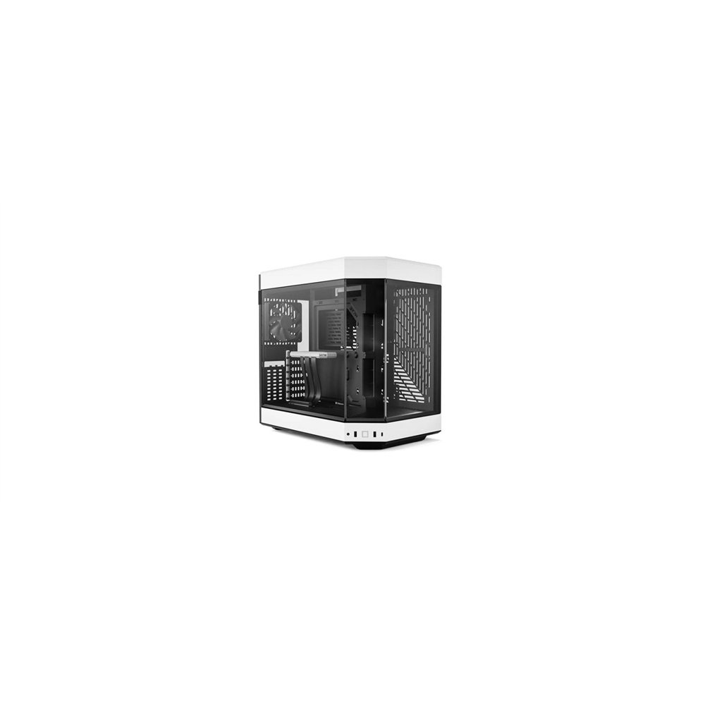 hyte y60 midi tower negro, blanco