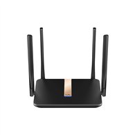 cudy lt500d router inalámbrico ethernet rápido doble banda (2,4 ghz / 5 ghz) 4g negro