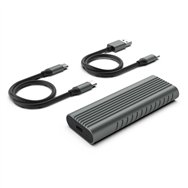 Ewent ew7025 caja para disco duro externo caja externa para unidad de estado sã³lido (ssd) gris m.2