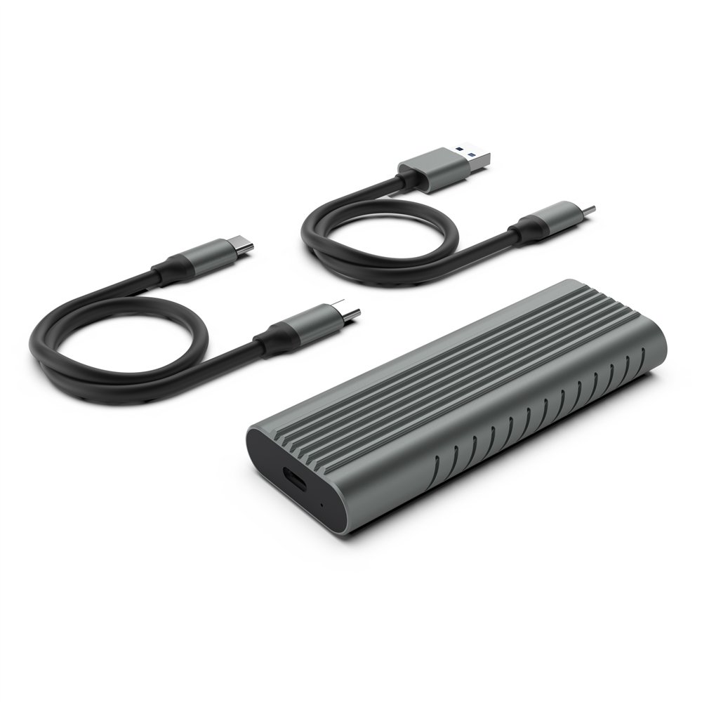 Ewent ew7025 caja para disco duro externo caja externa para unidad de estado sã³lido (ssd) gris m.2