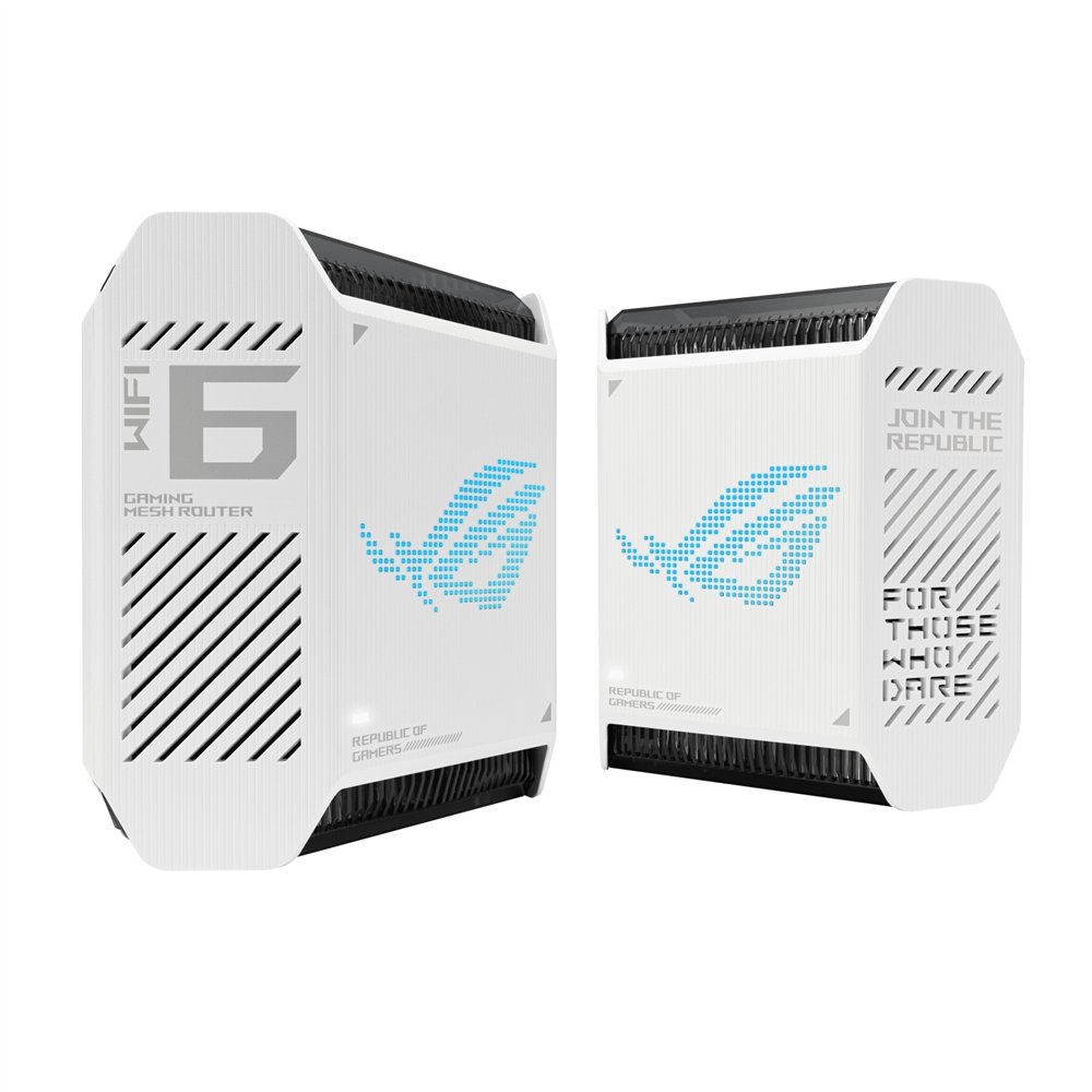 Asus rog rapture gt6 (w-2-pk) tribanda (2,4 ghz/5 ghz/5 ghz) wi-fi 6 (802.11ax) blanco 4 interno
