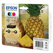 Epson 604 cartucho de tinta 4 pieza(s) Original Rendimiento estándar Negro Cian Magenta Amarillo