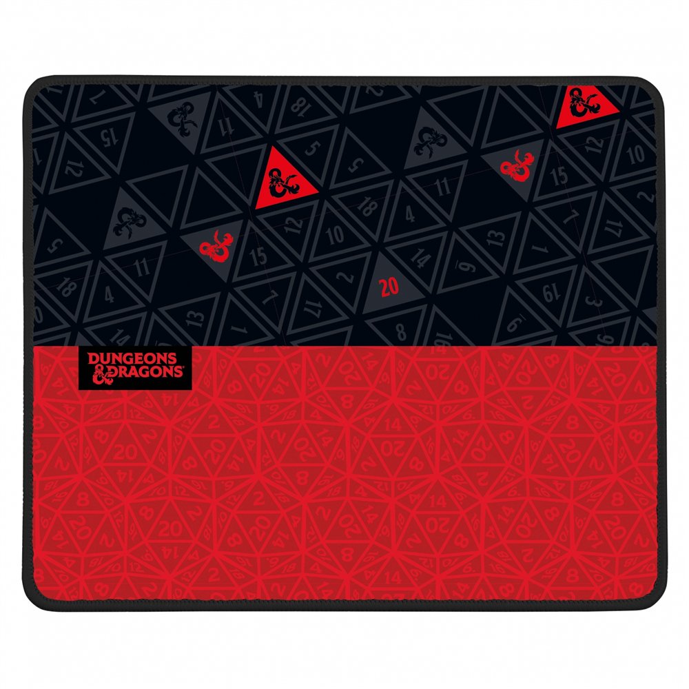 Alfombrilla d&d red&black
