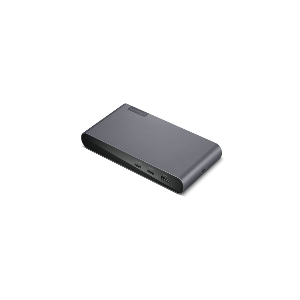 Lenovo 40b30090eu base para portã¡til y replicador de puertos 2 x usb 3.2 gen 2 (3.1 gen 2) type-c gris