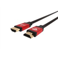Genesis nka-0787 cable hdmi 3 m hdmi tipo a (estándar) negro, rojo