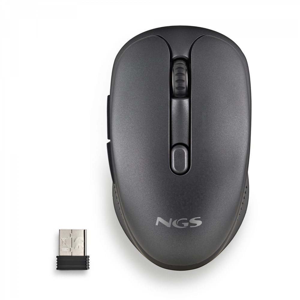 Ngs evo rust ratã³n mano derecha rf inalã¡mbrico ãâptico 1600 dpi