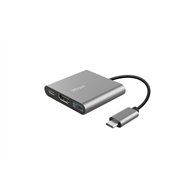 Trust dalyx usb 3.2 gen 1 (3.1 gen 1) type-c 5 mbit/s aluminio, negro