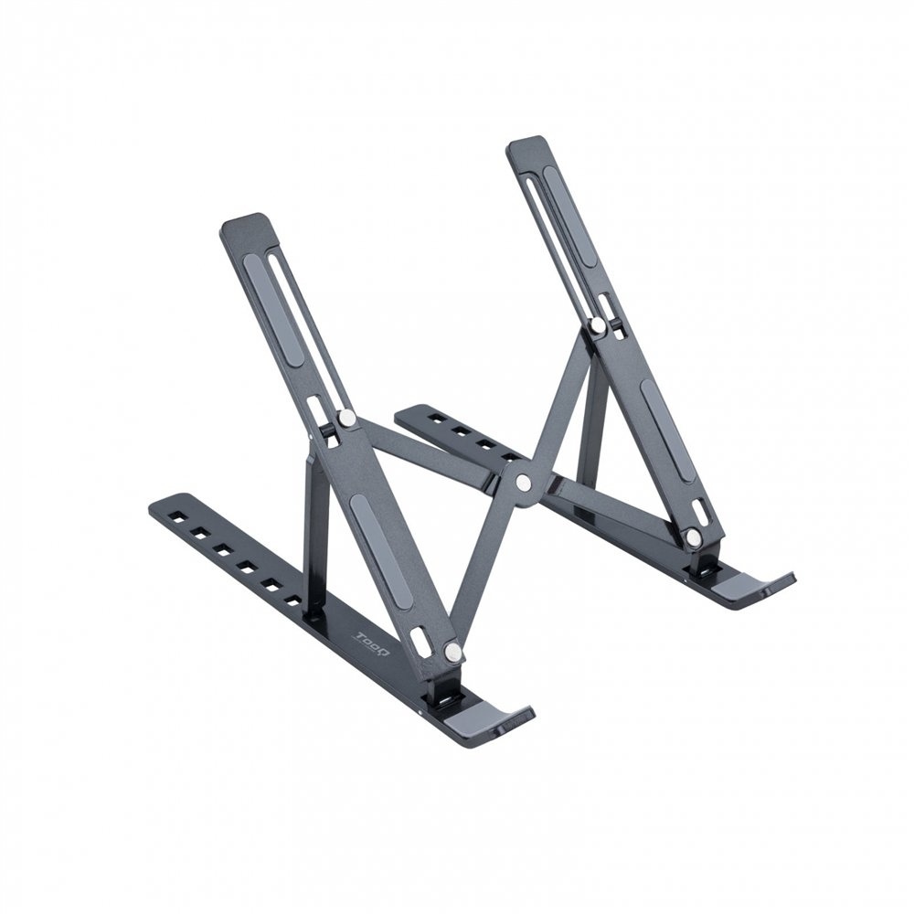 tooq soporte elevador para portátiles, tablets, móviles y libros, gris oscuro