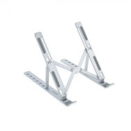 Tooq soporte elevador para portã¡tiles, tablets, mã³viles y libros, plata