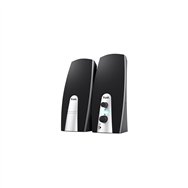 Trust 24660 conjunto de altavoces 5 w negro, metálico 2.0 canales
