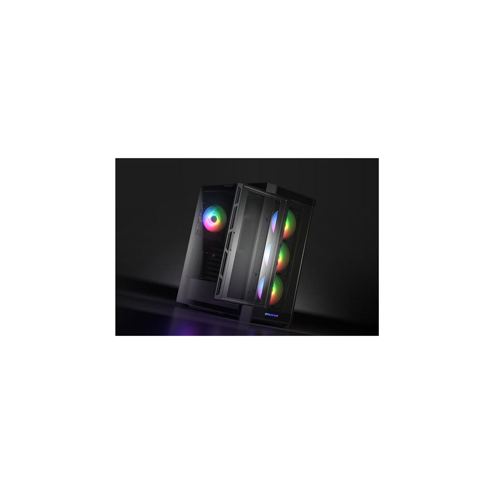 Cougar caja semitorre duoface pro rgb