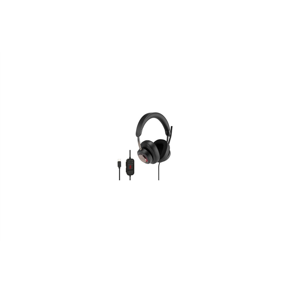 kensington auriculares circumaurales usb-c h2000