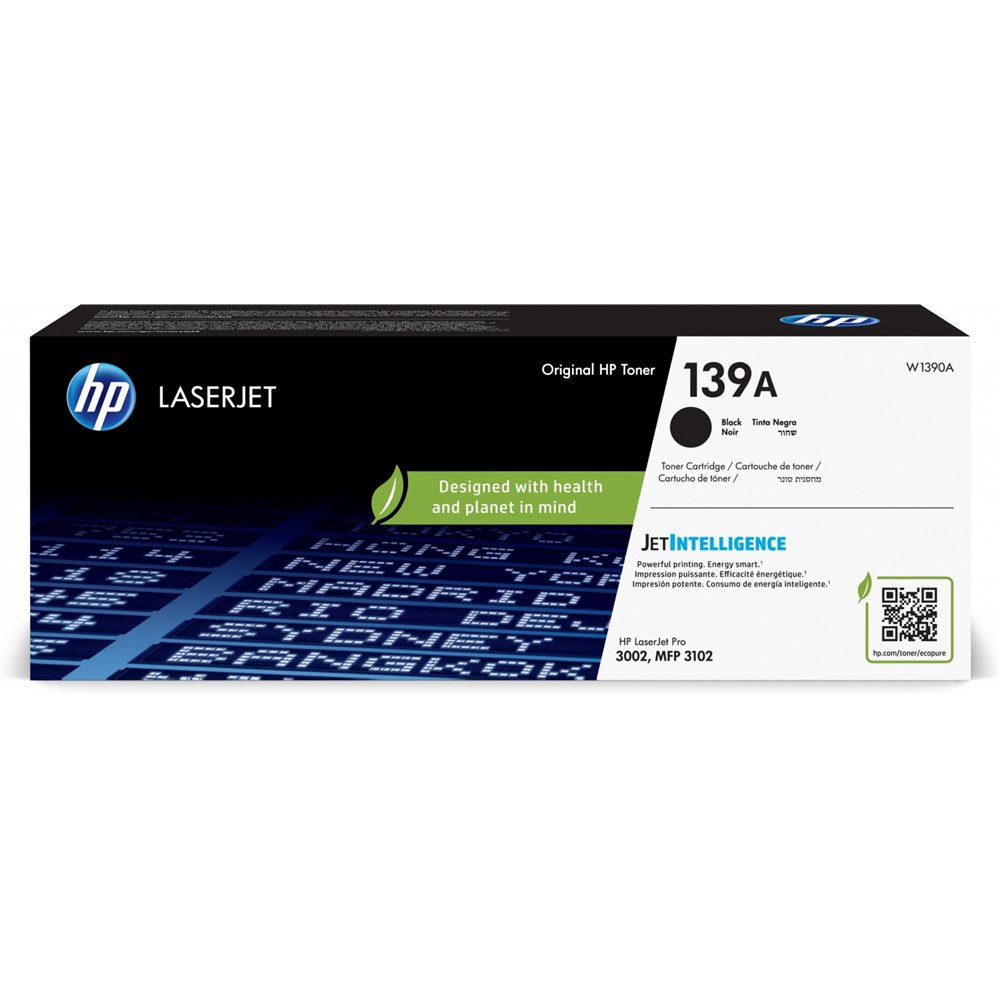 Hp laserjet cartucho de tã³ner original 139a negro