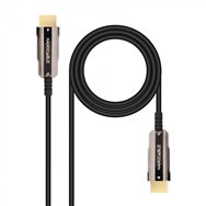 Cable hdmi v2.0 aoc 4k@60hz 18gbps a/m-a/m, negro, 20 m