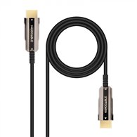 Cable hdmi v2.0 aoc 4k@60hz 18gbps a/m-a/m, negro, 15 m