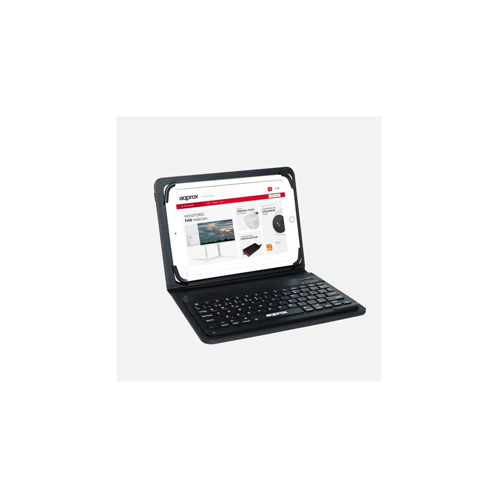approx funda con teclado appipck06v2 para tablet 9,7â?³ y 10,5â?³