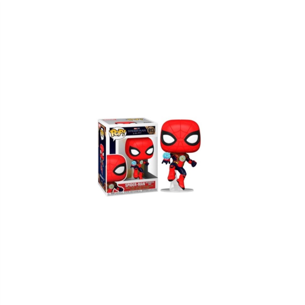 pop marvel spiderman no way home spider-man traje integrado