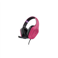 Trust gxt 415p zirox auriculares alã¡mbrico diadema juego rosa