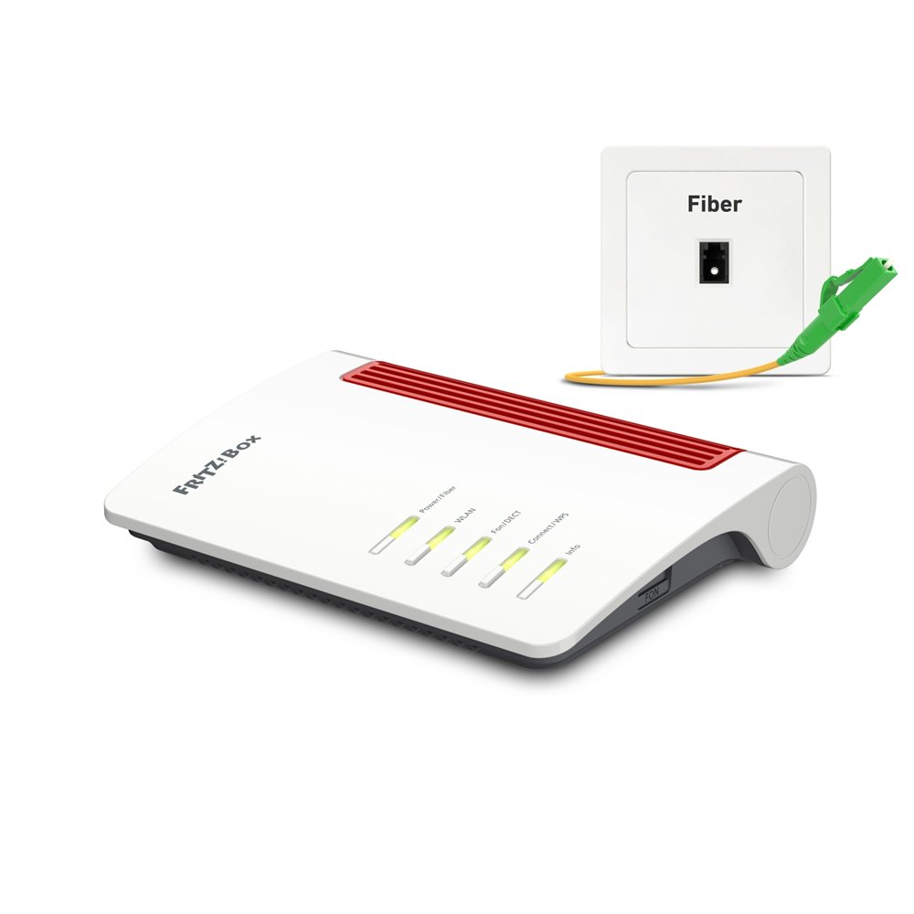 Fritz!box 5530 (with sfp xgspon) router inalã¡mbrico gigabit ethernet doble banda (2,4 ghz / 5 ghz) blanco