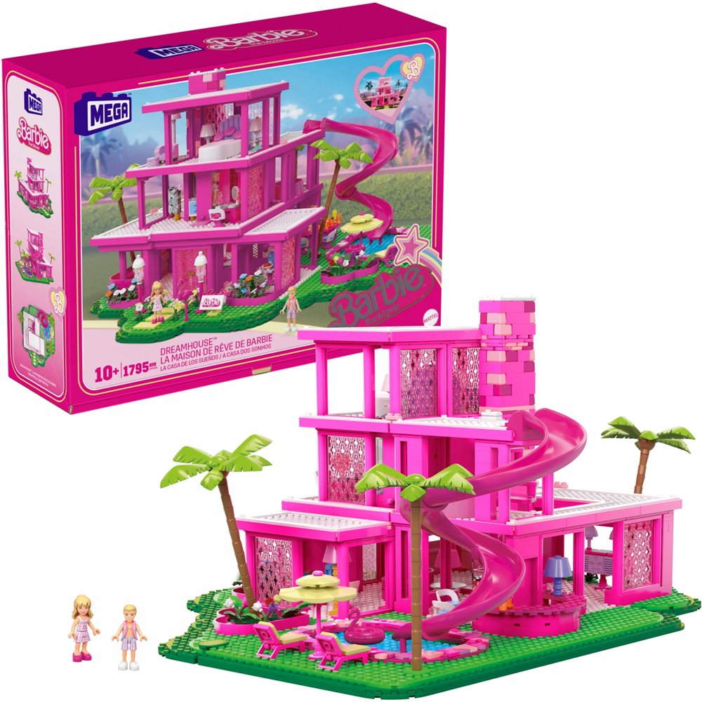 Mega barbie hph26 juguete de construcciã³n