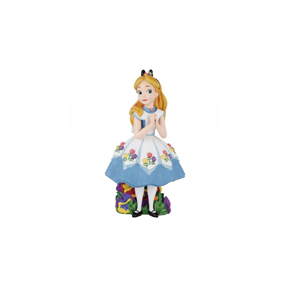 Figura decorativa enesco disney alicia floreada