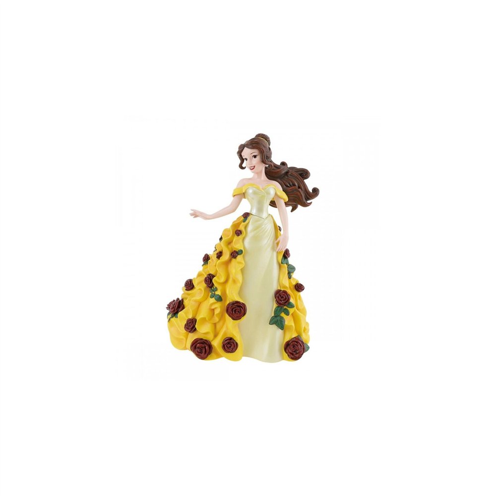 Figura decorativa enesco disney bella floreada