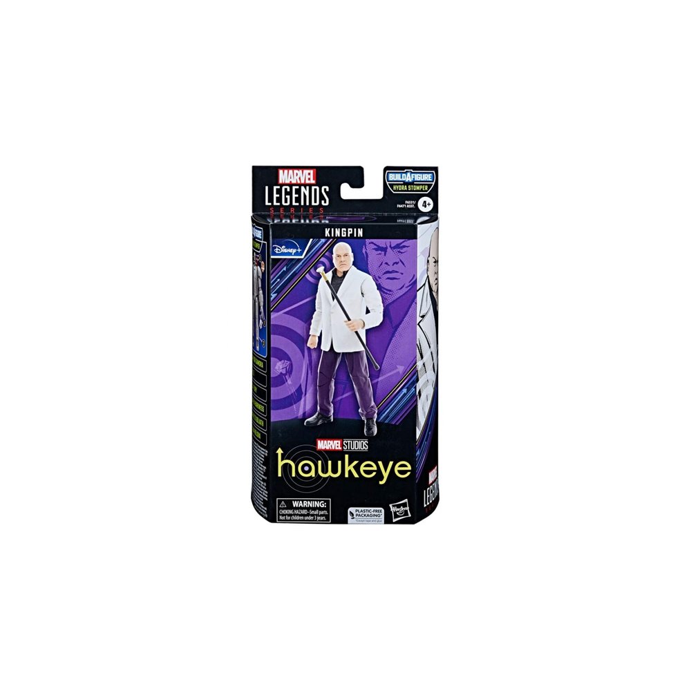 Figura hasbro marvel legends series hawkeye kingpin