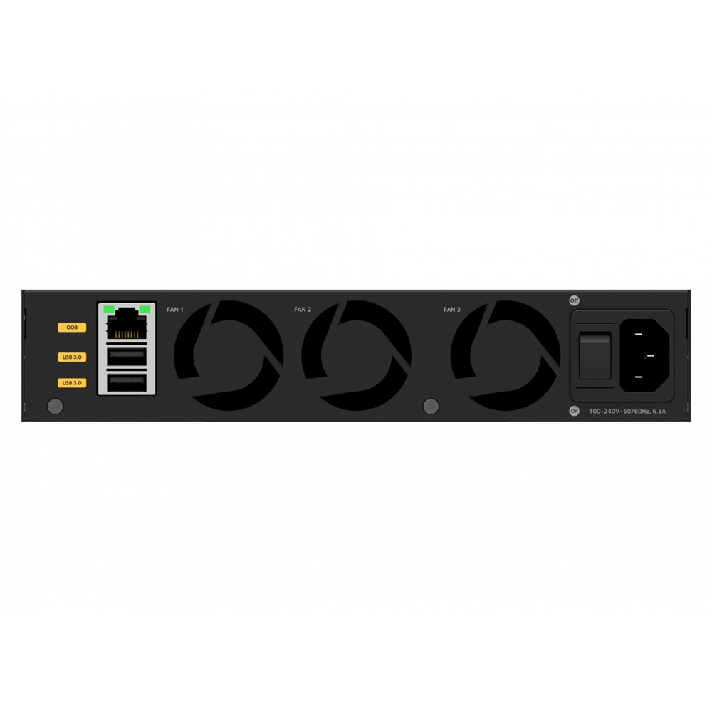 Netgear m4350-8x8f gestionado l3 10g ethernet (100/1000/10000) 1u negro