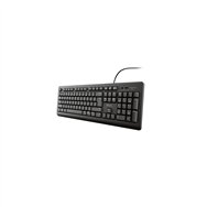 Trust tk-152 teclado usb qwerty español negro