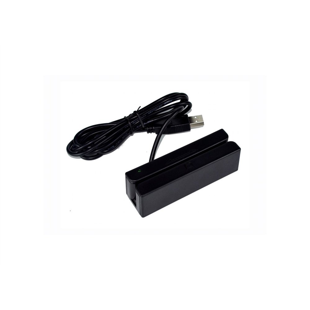Premier bm-90 lector de tarjeta magnã©tica negro usb