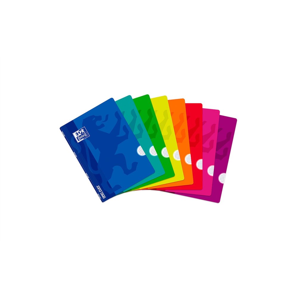 Oxford 400026393 cuaderno y block a4 48 hojas colores surtidos