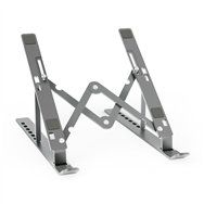 Aisens soporte de sobremesa ajustable para portatil / tablet, gris