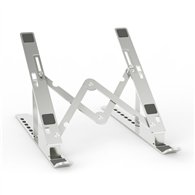 Aisens soporte de sobremesa ajustable para portatil / tablet, plata
